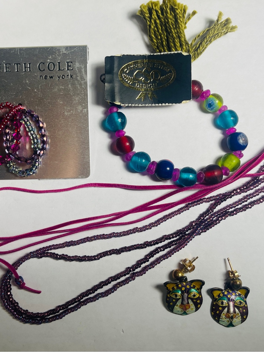 Kenneth Cole New York Multi-Color Beaded Bracelet